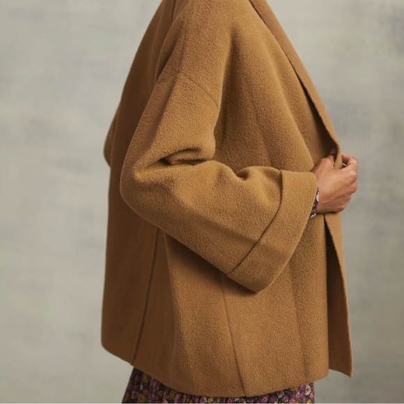 Anthropologie Maeve Clara Shawl Open-Front Cardigan - Picture 4 of 8